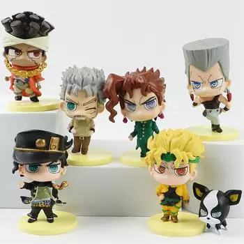 Аниме Фигурка Набор Фигурок Из Семи Предметов, Креативные Декоративные Украшения One Size