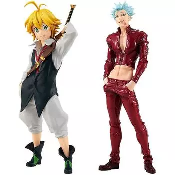 Аниме-фигурка «Семь смертных грехов», «Суд дракона», «Мелиодас», экшн-фигурка, Коллекционная модель игрушки Pack of 1 Ban