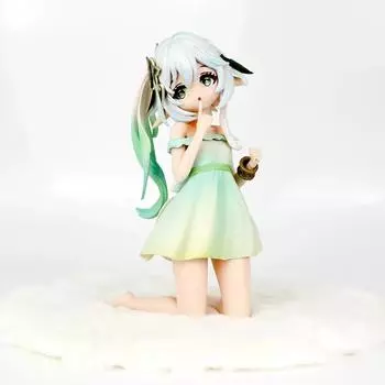 Аниме Фигурка Трава God Impact Nahida Фигурки ПВХ Модель Коллекция Игрушки Подарки на день рождения для детей зелёный