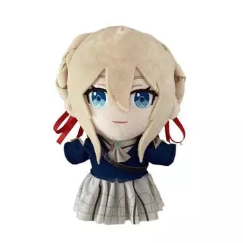 Аниме фиолетовый Evergarden плюшевые игрушки 20 см персонаж мультфильма косплей милая мягкая подушка подарок на день рождения 20cm