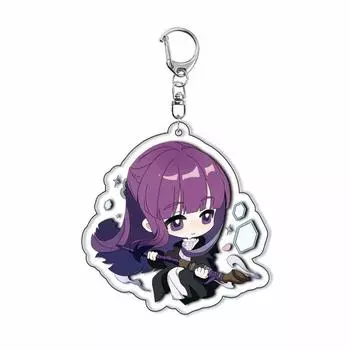 Anime Frieren Beyond Journey s End Himmel Fern Stark Cosplay Keychain Acrylic Keyring Pendant Key Chain Accessories