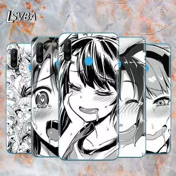 Anime girl japan faces Soft TPU Silicone Cover For Huawei P40 P30 P20 Pro P10 P9 P8 Lite E Plus 2019 2017 Phone Case P8 Lite 2016