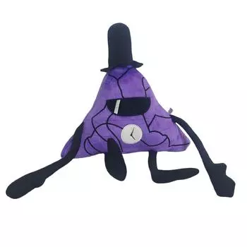 Аниме Гротеск Гравити Фолз Квадратный Билл Треугольник Кошмар Билли Плюшевая Игрушка 28cm 180g