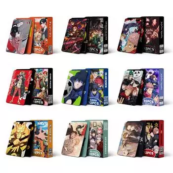 Аниме Haikyuu Lomo Card Открытка Игрушка Spy X Семья Honkai Star Rail Коллекционные карты Подарок на день рождения Attack On Titan