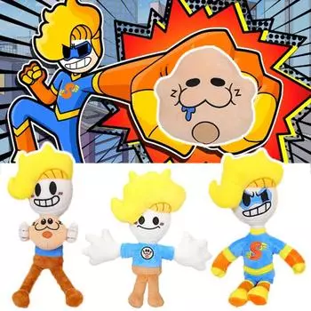 Аниме Haminations Bryson and Ham Мягкие игрушки Мультяшные плюшевые мальчики Супер Ham Cake Мягкие куклы Фигурки Peluche Рождественские подарки