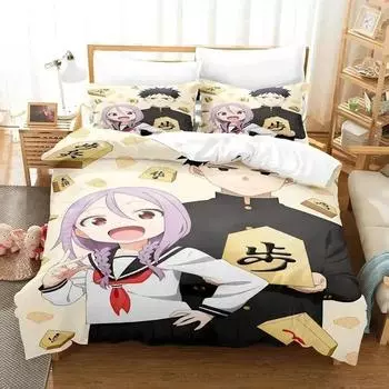 Anime How to Keep a Mummy Bedding Set Duvet Cover Bed Set Quilt Cover Pillowcase Comforter king Queen Size Boys Adult Bedding 70x133cm 2pcs