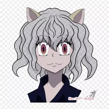 Аниме Hunter Hunter Cat патч теплопередающая наклейка на одежду термочувствительные нашивки для одежды термочувствительные топы