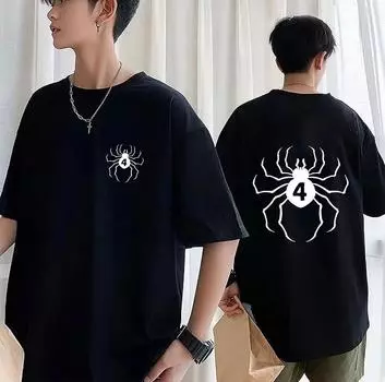 Аниме Hunter X Hunter косплей футболка Phantom Troupe Hisoka Chrollo футболки с принтом унисекс женские хлопковые повседневные свободные футболки уличная одежда L