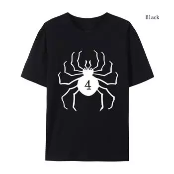 Аниме Hunter X Hunter Косплей Хлопковая футболка Phantom Troupe Hisoka Chrollo Print Футболка Мужская Женская Футболка Свободного Размера Хлопковая Футболка S