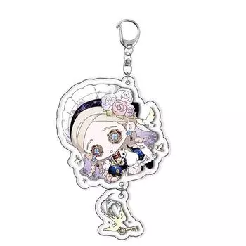 Anime Identity V Acrylic Keychain Couple Cartoon Key Ring Bag Pendant Accessories Birthday Gifts