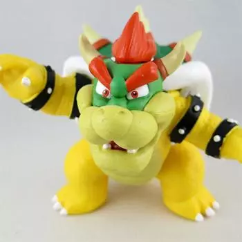 Аниме игра Bowser Koopa ПВХ Рисунок Модель Кукла Детская игрушка