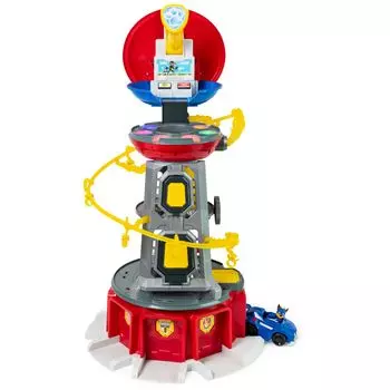 Аниме-игрушка Powerful Puppies Paw Giant Watchtower Playset со светом и звуком Ages Paw Patrol 3+