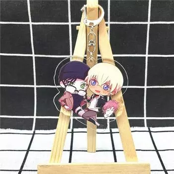 Аниме игры Конан Шиничи персонаж мультфильма брелоки акриловый брелок металлические украшения аксессуар подарок кулон