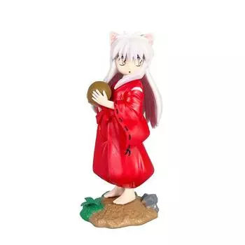 Аниме Инуяша Милый Инуяша Сесшоумару Фигурка Стоящая ПВХ Модель Коллекция Игрушка Подарки