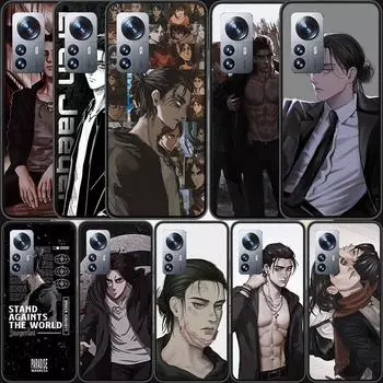 Anime Japanese Allen Attack On Titan Phone Case For Xiaomi Mi 12 11T 10T 9T Pro 12X 11i 11 Ultra 10 Lite 5G 9 8 6X 5X Capa Coque Xiaomi Mi 5X