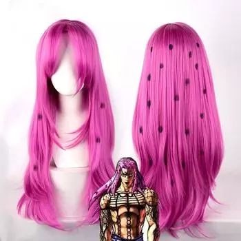 Аниме JoJo Bizarre Adventure Diavolo термостойкий костюм для косплея парик + парик