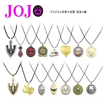 Аниме Jojos Bizarre Adventure ожерелья для косплея Higashikata Josuke Kujo Jotaro Killer Queen Arrow кулон ожерелье ювелирные изделия подарок