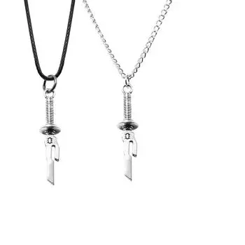 Аниме Kaisen Fushiguro Toji Косплей Ожерелье Меч Копье Tianri Нож Подвеска для Женщин Мужчин Ювелирные Изделия Подарок