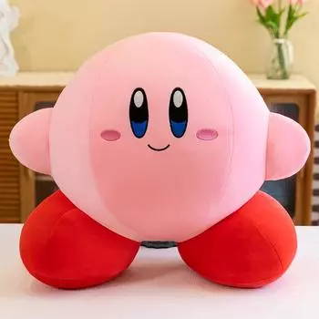 Аниме Кирби плюшевые игрушки Kawaii милый розовый Peluche мультфильм мягкая кукла с животными пушистая подушка домашний декор комнаты подарок на день рождения малыш