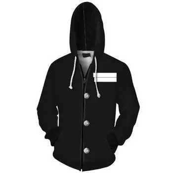 Аниме Клинок, рассекающий демонов Kimetsu No Yaiba Толстовки с капюшоном на молнии Свитшоты Пальто с длинным рукавом M