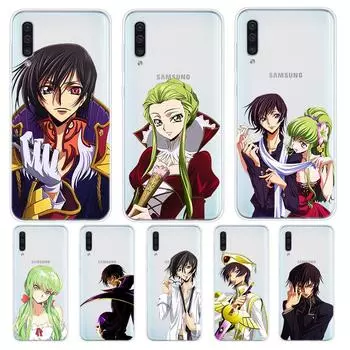 Аниме Код Гиас Лелуш для Samsung Galaxy A90 A80 A70 A60 A50 A40 A30 A20S A20E A10 A10E A10S S8 S7 S6 Edge чехол для телефона Samsung A10