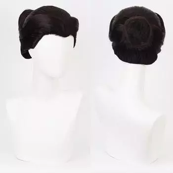 Аниме косплей парик волосы Zhushi cos комплект париков японский лезвие убийцы демонов черный парик для косплея чёрный