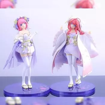 Аниме Квинтэссенция квинтуплетов, фигурка Накано Нино Накано Ицуки, кимоно, периферийные устройства, фигурка, модель Коллекционная модель, игрушка в подарок Pack of 1 Nakano Itsuki