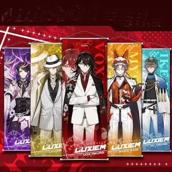 Аниме Люксием Свиток Плакат Настенное Искусство Эстетическое Украшение Домашней Комнаты Картина Живопись 25*75cm