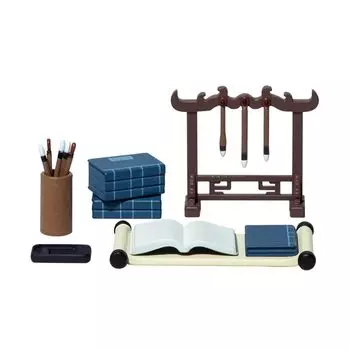 Anime Madousoshi Shiji Fugashu Series Bunbo Shiho (SFPJTZ) Character Arrangement Scene Tools for Q Version Figures Display Case/Storage/Box