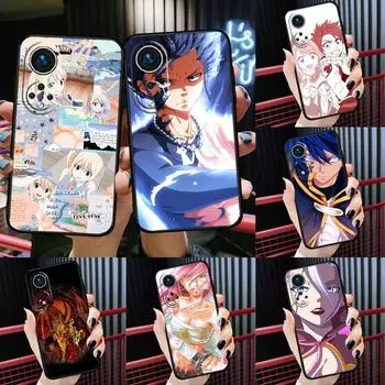 Аниме Манга Fairy Tail для Huawei P20 P30 P40 Lite Pro P Smart 2019 Nova 9 5T чехол для телефона Honor 50 8X 9X 10i Mate 20 Lite