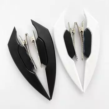 Аниме Механический Робот Киберпанк Лолита Косплей Заколка для волос Реквизит ПВХ Шпилька Головные уборы Аксессуары Хэллоуин белый