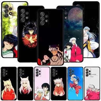 Аниме милый чехол Inuyasha для Samsung Galaxy A51 A71 A41 A31 A11 A01 A72 A52 A42 A32 A22 A21s A02s A12 A02, силиконовый чехол в виде ракушки For Samsung A72 4G
