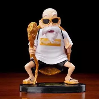 Аниме модель, модный стиль, версия Master Roshi Kame Sennin, коллекция ПВХ, украшения, экшн-фигурки, игрушки, подарок для детей