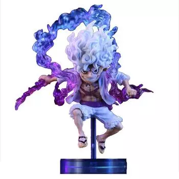 Аниме Monkey D Luffy Sun God Nika Gear 5 Коллекция ПВХ Модель игрушки для детей Подарки