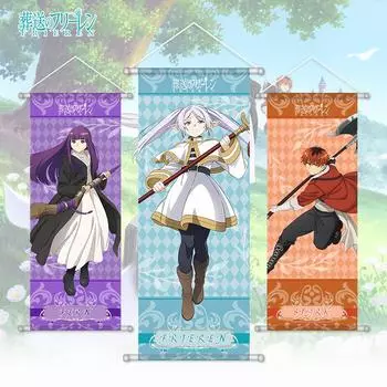 Аниме Мультфильм Косплей Висячие Картины Frieren at the Funeral Fern Himmel Плакат