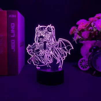 Аниме My Dress Up Darling Marin Kitagawa светодиодный светильник для детей, украшение для спальни, ночник, подарок на день рождения, декор комнаты, 3d лампа