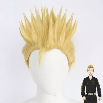 Аниме My Hero Academia Mirio Toogata Million Косплей Парик Boku No Hero Academia Золотые парики из синтетических волос One Size жёлтый