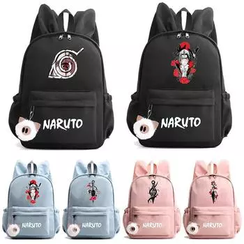 Аниме Наруто Рюкзак Подросток Девушка Мальчик Рюкзак Школьный Снова в школу Книжная сумка Мужчины Женщины Досуг Дорожная сумка Повседневная сумка