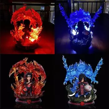 Аниме NARUTO Uchiha Madara Uchiha Itachi Фигурка GK Модель Игрушки Фигурка Аниме Куклы Pack of 1 Uchiha Madara