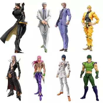 Аниме Необычные Приключения Подвижная Фигурка Модель ПВХ Статуя Коллекция Игрушек Кукла