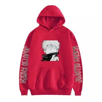 Аниме Новый День Манга Печать Повседневный Мужской И Женский Свитер С Капюшоном XS