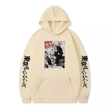 Аниме Новый свитер с капюшоном XS