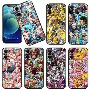 Аниме O-Ones Pieces крутой чехол для телефона для Xiaomi Redmi Note 12 11E 11S 11 11T 10 10S 9 9T 9S 8T Pro Plus 5G черный чехол Redmi Note 5