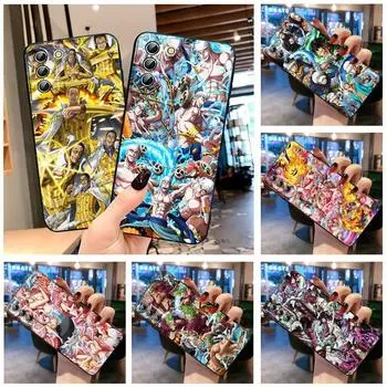 Аниме O-Ones Pieces крутой чехол для телефона Samsung S23 S22 S21 S20 S10 S8 Note 20 A9 A73 A71 A53 A33 Ultra Plus FE черный Samsung S8