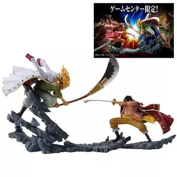 Аниме One Piece Четыре Императора Белая Борода Пираты Эдвард Ньюгейт против Гол Д Роджер GK ПВХ Фигурка Статуя Модель Игрушки Кукла Подарок Pack of 1 Edward Newgate