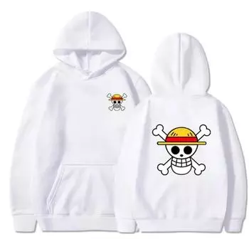 Аниме One Piece Hoodies Мужские и женские осенне-зимние повседневные пуловеры хлопковые толстовки с капюшоном модные спортивные костюмы топы уличная одежда S