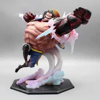 Аниме One Piece Monkey D Luffy Luffy Gear 4 Figure Gear Fourth King Kong Gun Фигурка разноцветный