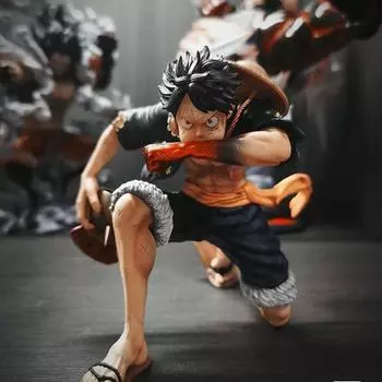 Аниме One Piece Monkey D Luffy Рисунок Фигурка Фигурки Модель Игрушки Подарки