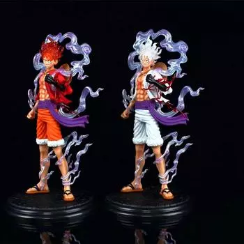 Аниме ONE PIECE Обезьяна D Луффи Ника Фигурка ПВХ Коллекция Модель Игрушки Подарок красный