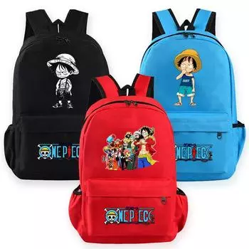 Аниме One Piece печатный мультфильм водонепроницаемая сумка повседневный унисекс рюкзак для мальчиков и девочек сумка для обратно в школу сумка для отдыха и путешествий высокое качество рюкзак